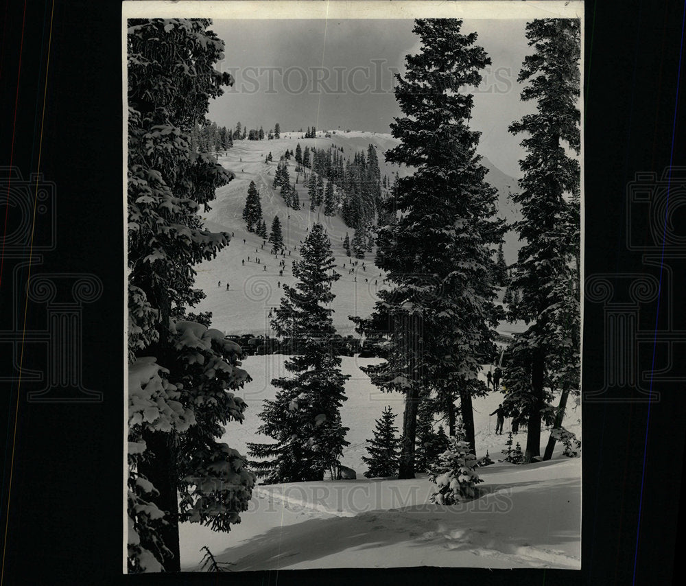 1939 Press Photo Berthod Pass Ski Area - Historic Images