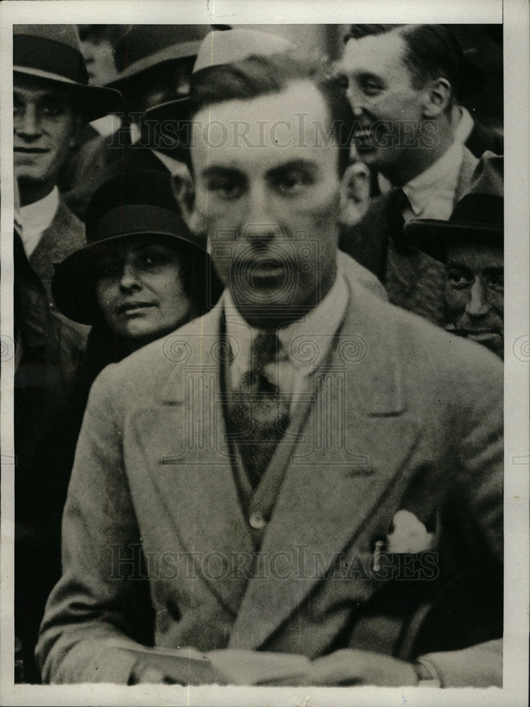 1929 Press Photo Flying officers Machine Cup Races RLP - Historic Images