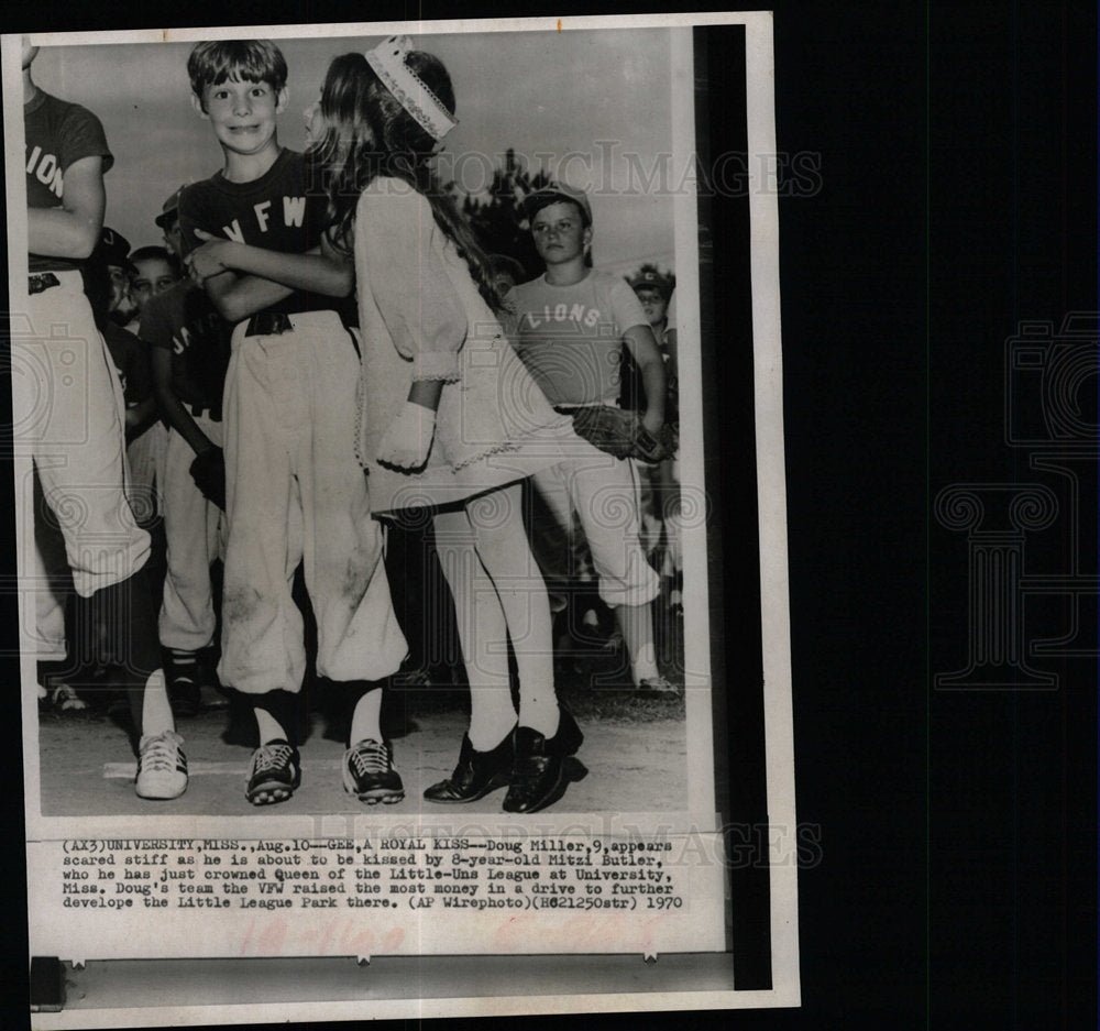 1970 Press Photo Queen of the Little-Uns League - Historic Images