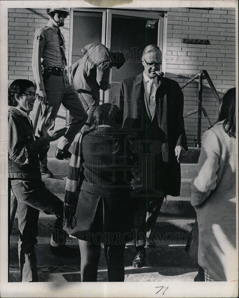 1970 Press Photo Littleton Police Department Edmond - Historic Images