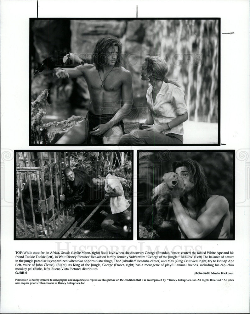 1997 Press Photo George Of The Jungle - Historic Images