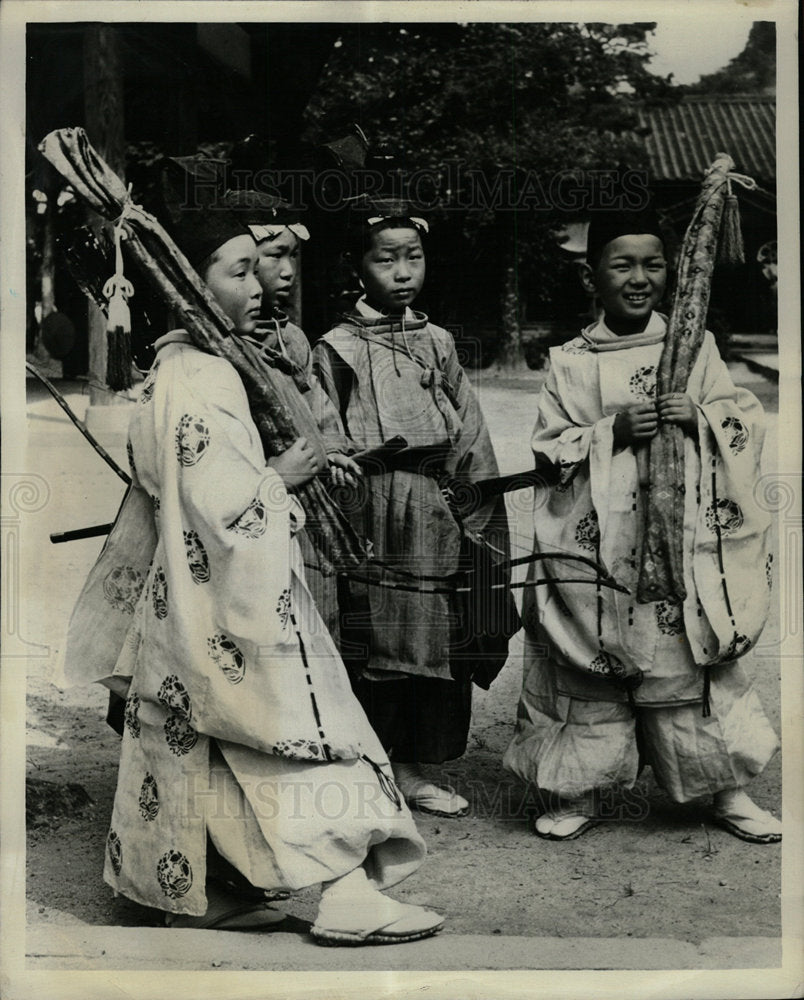 1967 Press Photo Sanno Matsuri Festival Takayama Japan - Historic Images