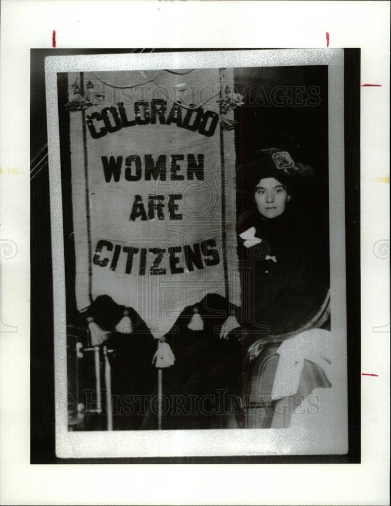 1993 Press Photo Women Sufferer Colorado citizens - Historic Images