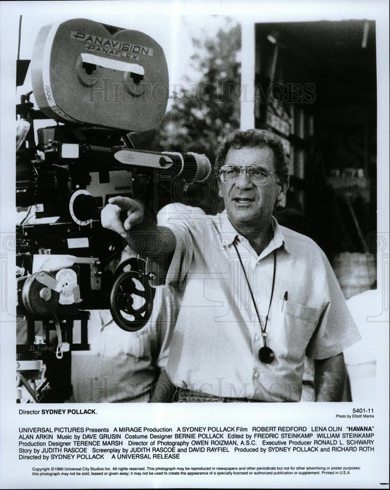 1990 Press Photo Director Sydney Pollack - Historic Images