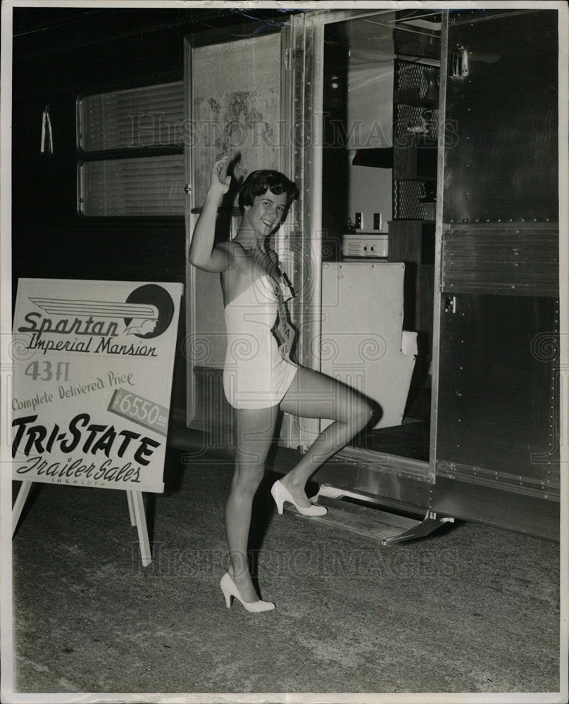 Press Photo Jane Snyder Miss Sarasota - Historic Images