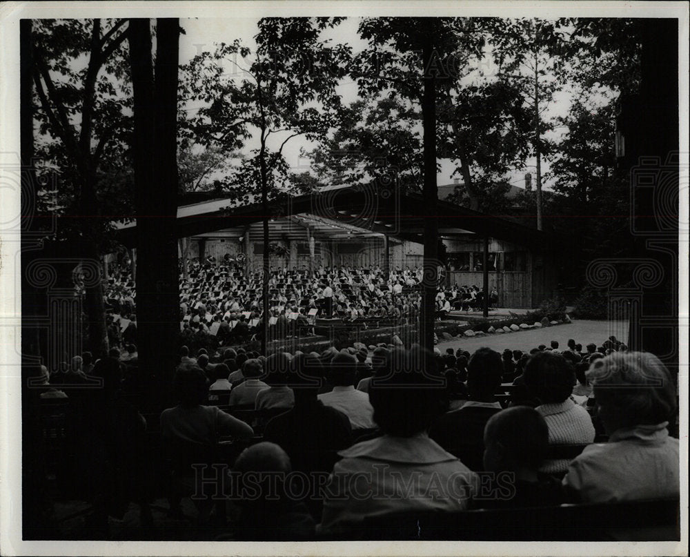 1964 Press Photo Interlochen Music camp Michigan - Historic Images