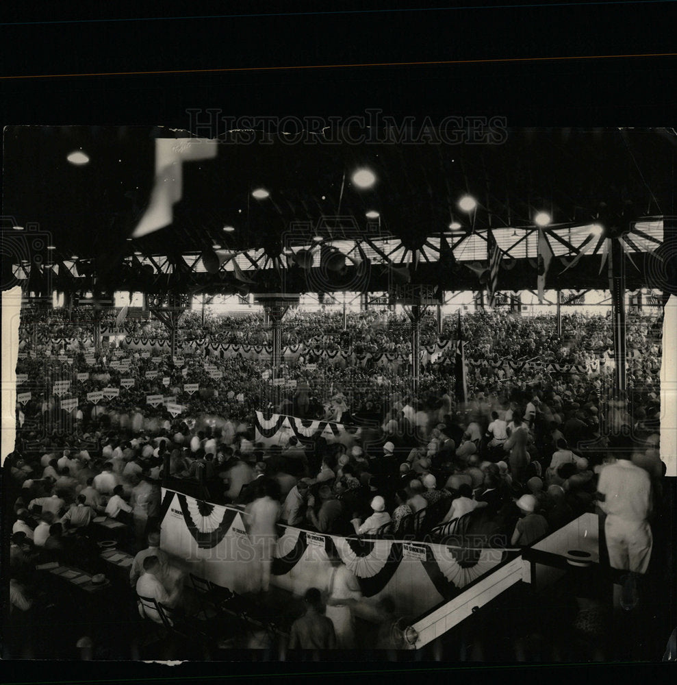 Press Photo Democratic National Convention Clem Shaver - Historic Images