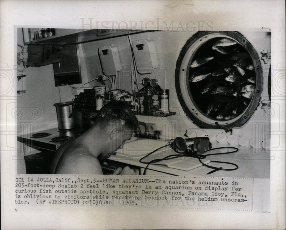 1965, Sealab II U.S. Navy Underwater Ship - RRX67145 - Historic Images