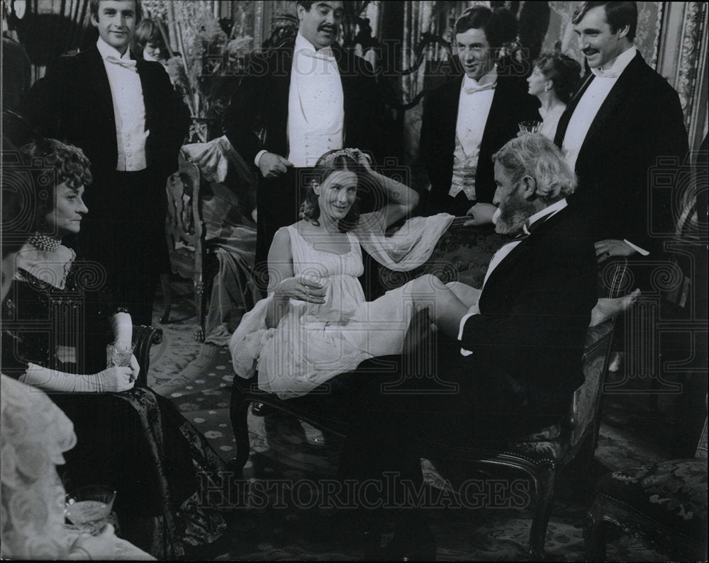 1968 Press Photo Isadora Movie Film Cast Actors Actress - Historic Images
