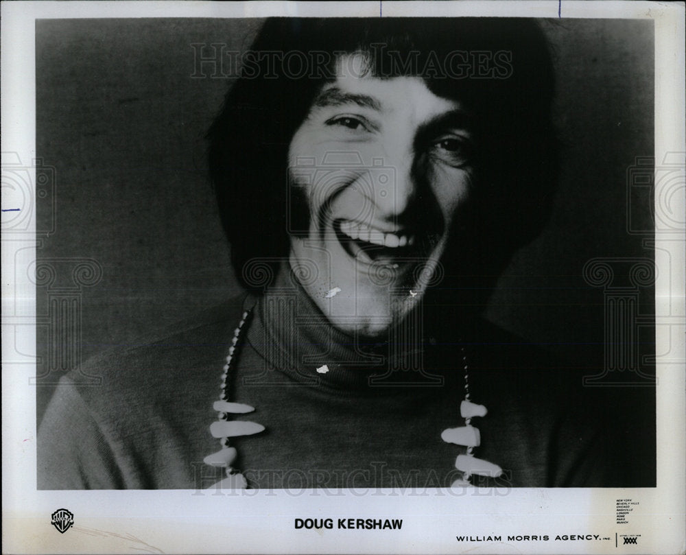 1976 Press Photo Doug Kershaw American Musician Singer - Historic Images