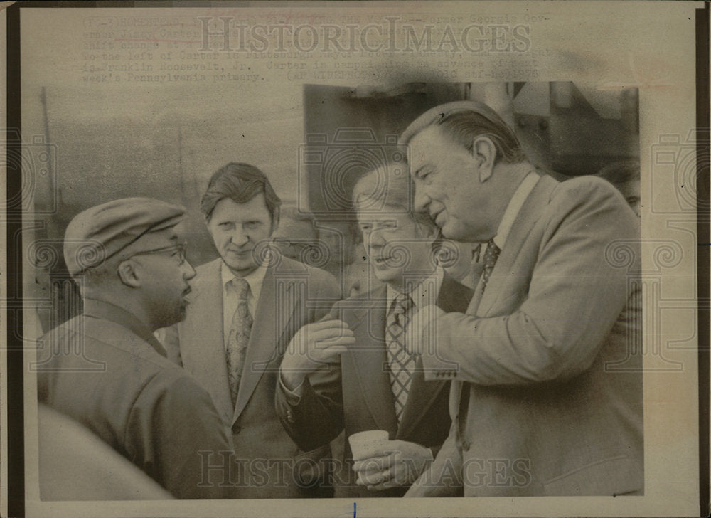 1976 Press Photo Jimmy Carter American Politician - Historic Images