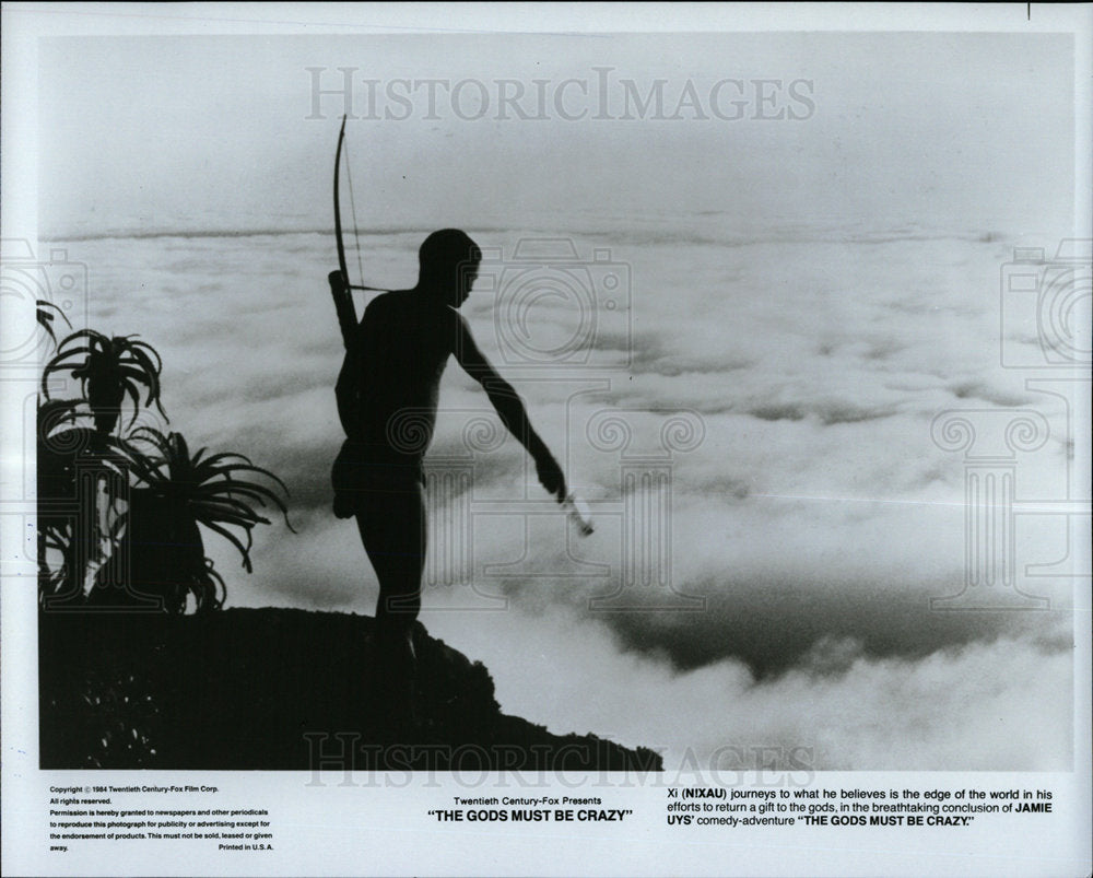 1994 Press Photo Gods Crazy Uys South Africa Jamie Film - Historic Images