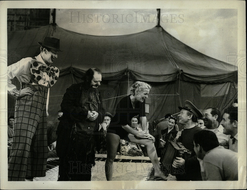 1968 Press Photo Betty Hutton James Stewart Emmett ABC - Historic Images