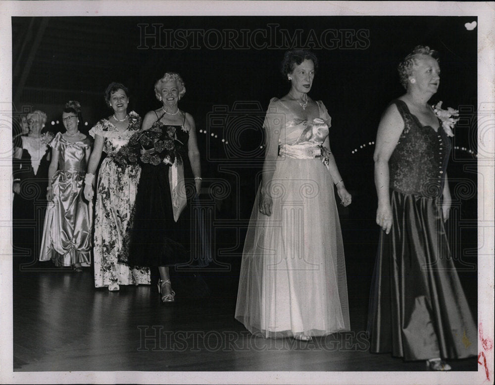 1982 Press Photo Beautifully Gowned Groomed Peters Jay - Historic Images