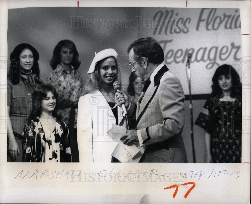 1975 Press Photo Patricia case Florida Teenage Miami - Historic Images