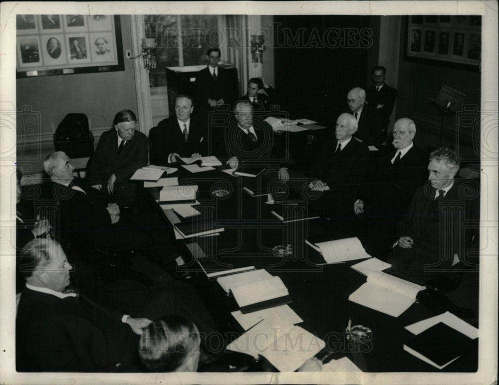 1935 Press Photo Washington Austin Thomas George Henry - Historic Images