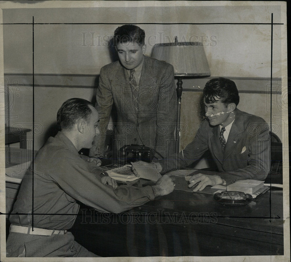 1945 Press Photo  Welcome House Referal cneter Veterans - Historic Images