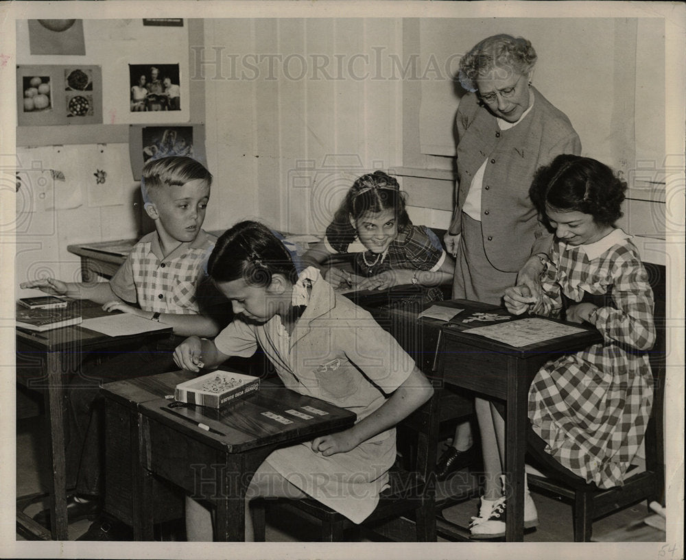 1949 Press Photo HIATT Hall Pinellas Country School - Historic Images