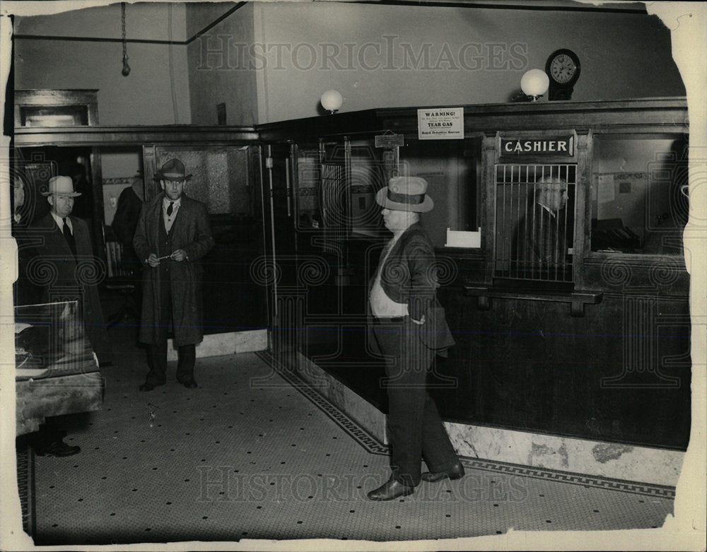 1932 Press Photo Bank Robbery Colorado - Historic Images