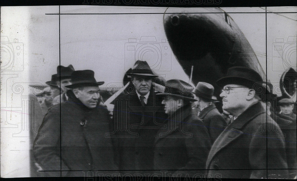 1941 Press Photo British American Moscow Russia confer - Historic Images