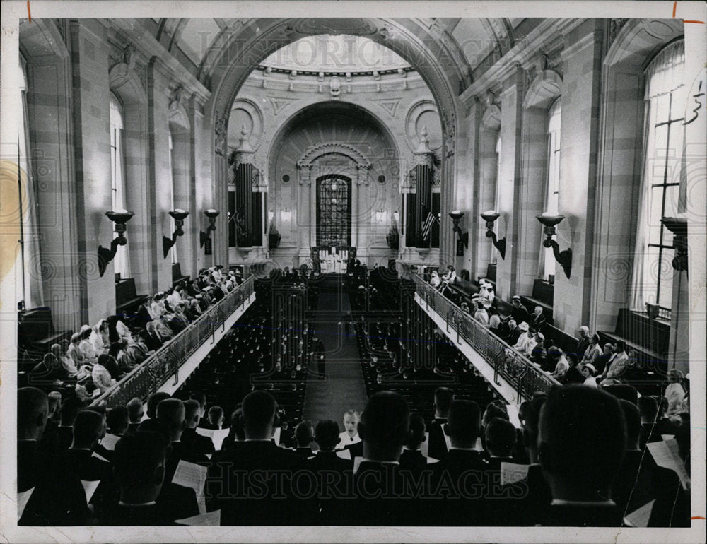 1964 Press Photo Annapolis Naval Academy - Historic Images