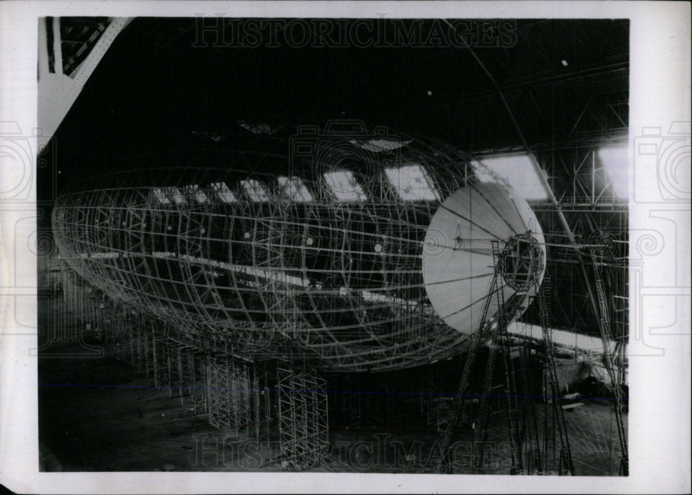 1955 Press Photo USS Akron - Historic Images