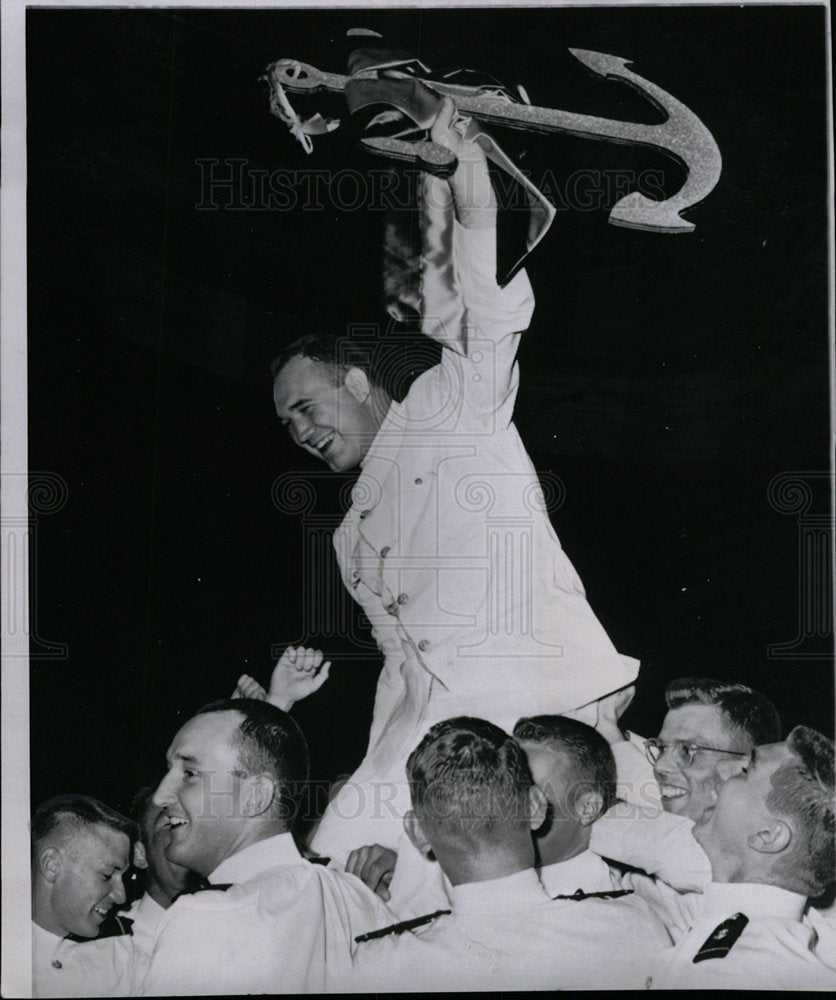 1959 Press Photo Robert H, Reifsnyder Hero of The Hour - Historic Images