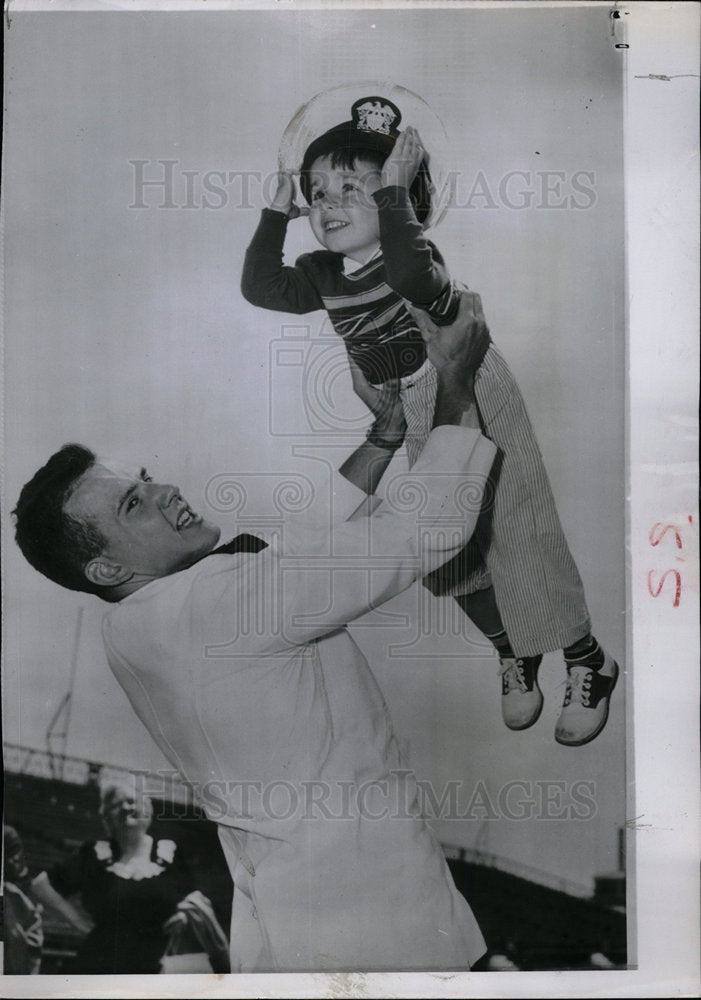 1955 Press Photo Annapolis navy Academy - Historic Images