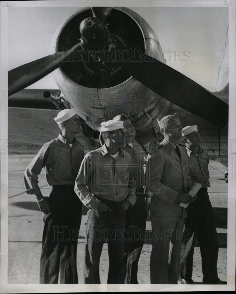 1951 Denver weekend warriors squadron plane - Historic Images