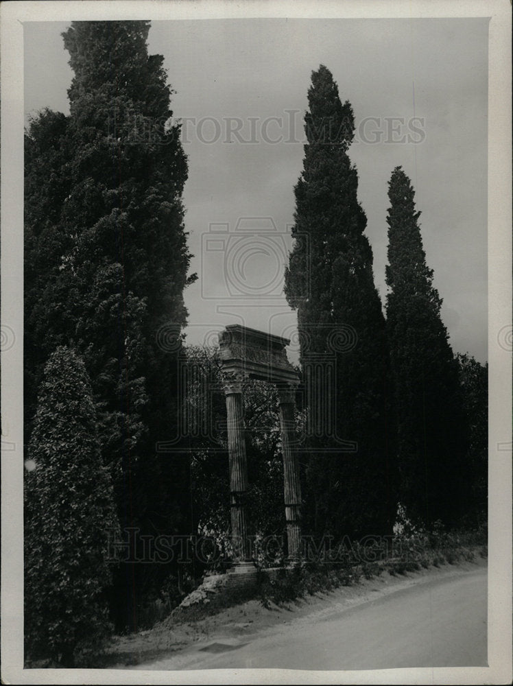 PRESS PHOTO POPE&#39;S SUMMER PALACE CASTELGANDOLFO - Historic Images