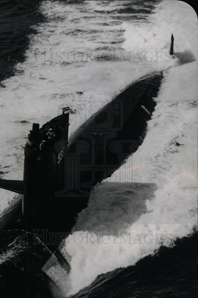 1964 Press Photo USS Bonefish SS-582 - Historic Images