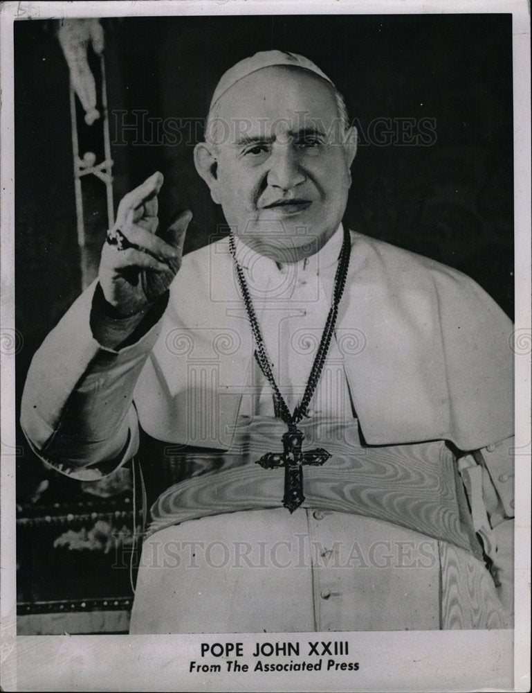 1959 Press Photo Pope John XXIII - Historic Images