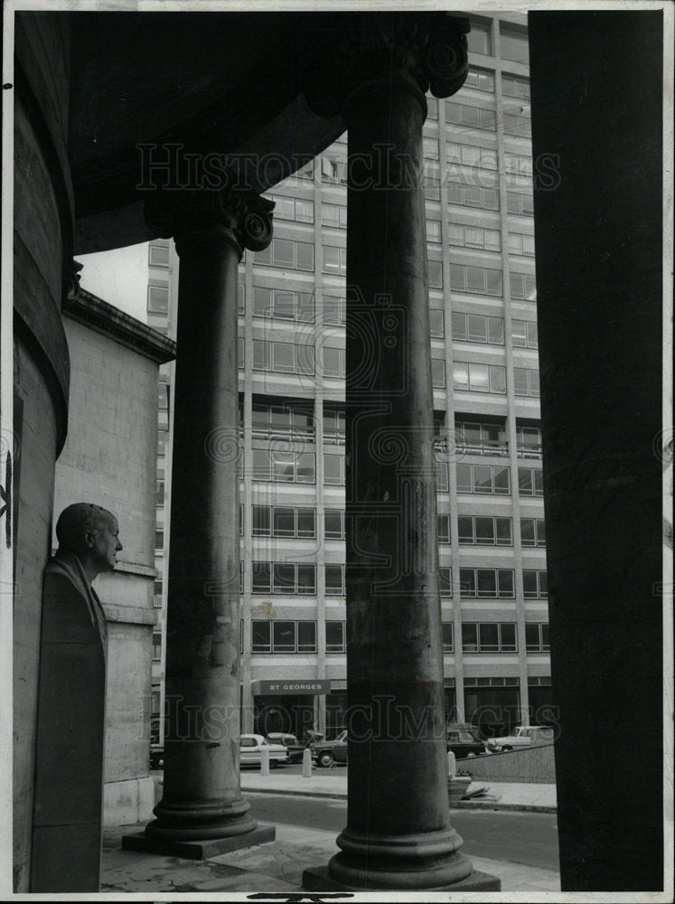 1965 Press Photo St. George Trust House Hotel London - Historic Images