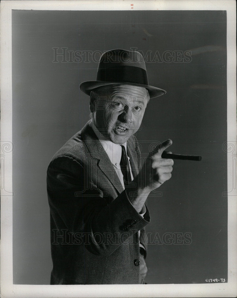 1961 Press Photo Mickey Rooney in &quot;The Big Operator&quot; - Historic Images