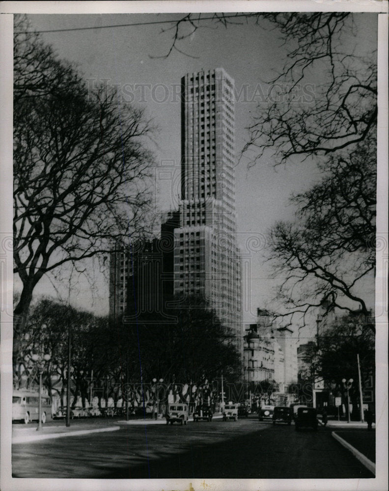 1954 Press Photo Tallest Structure in Latin America - Historic Images