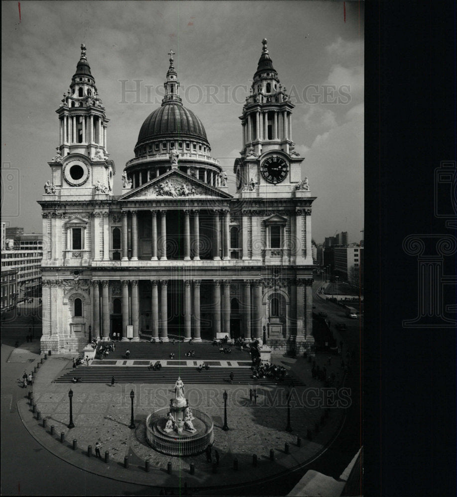 1981 Press Photo St. Paul&#39;s Catheral Will Hold Wedding - Historic Images