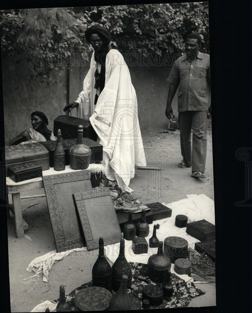 1986 Press Photo Niger Drought - Historic Images