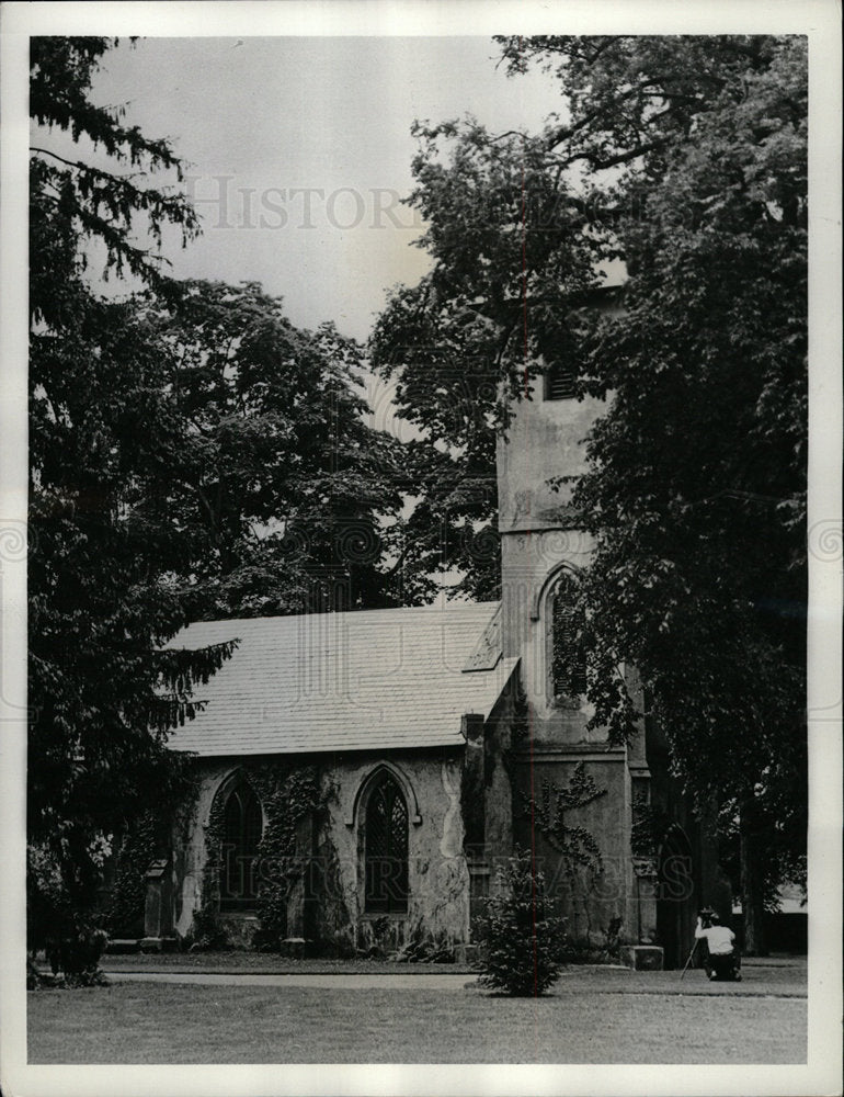 1939 Press Photo St James Episcopal Church Hyde Park NY - Historic Images