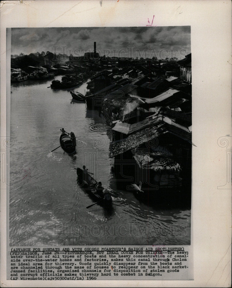 1966 Press Photo Saigon South Vietnam - Historic Images