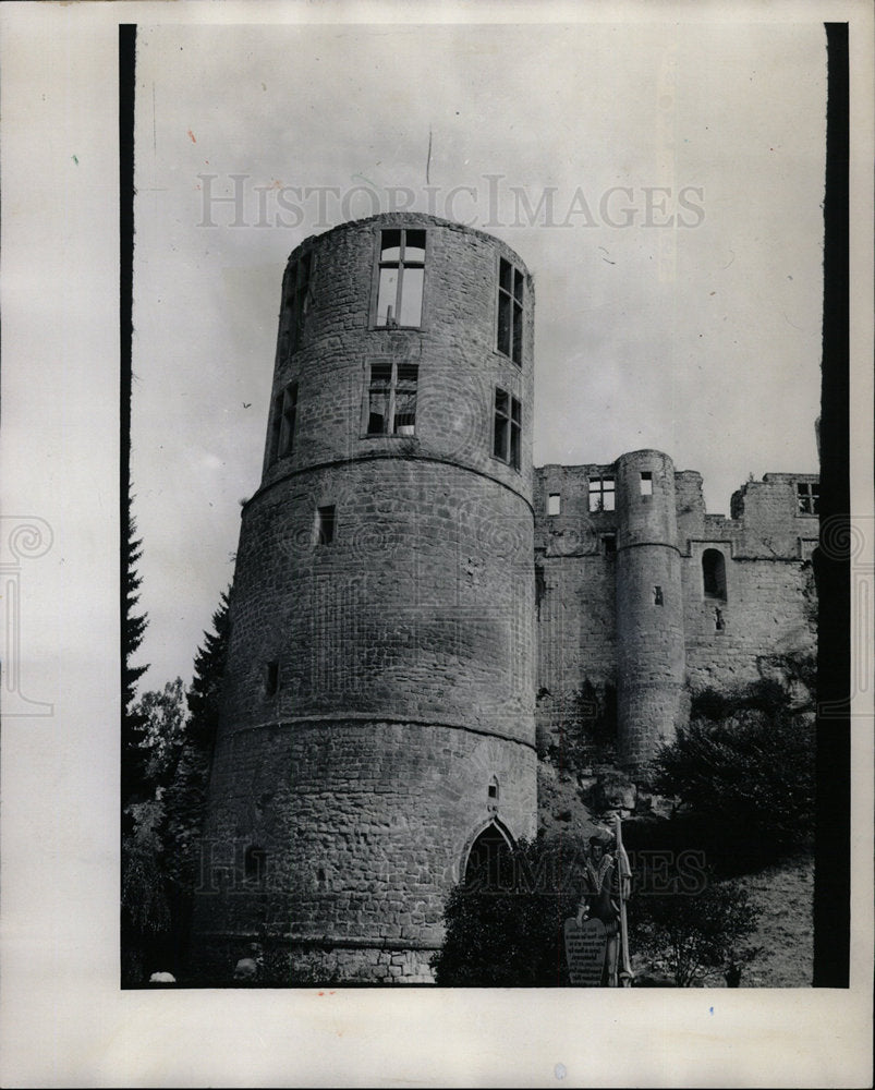 1970 Press Photo A Section of Beaufort Castle - Historic Images