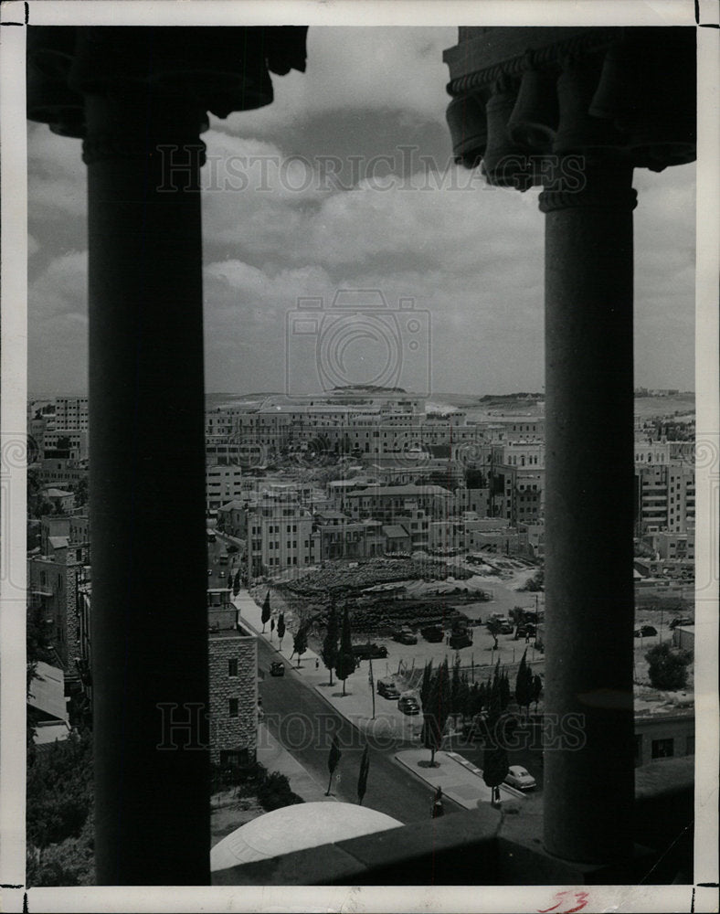 1956 Press Photo The New Jerusalem - Historic Images