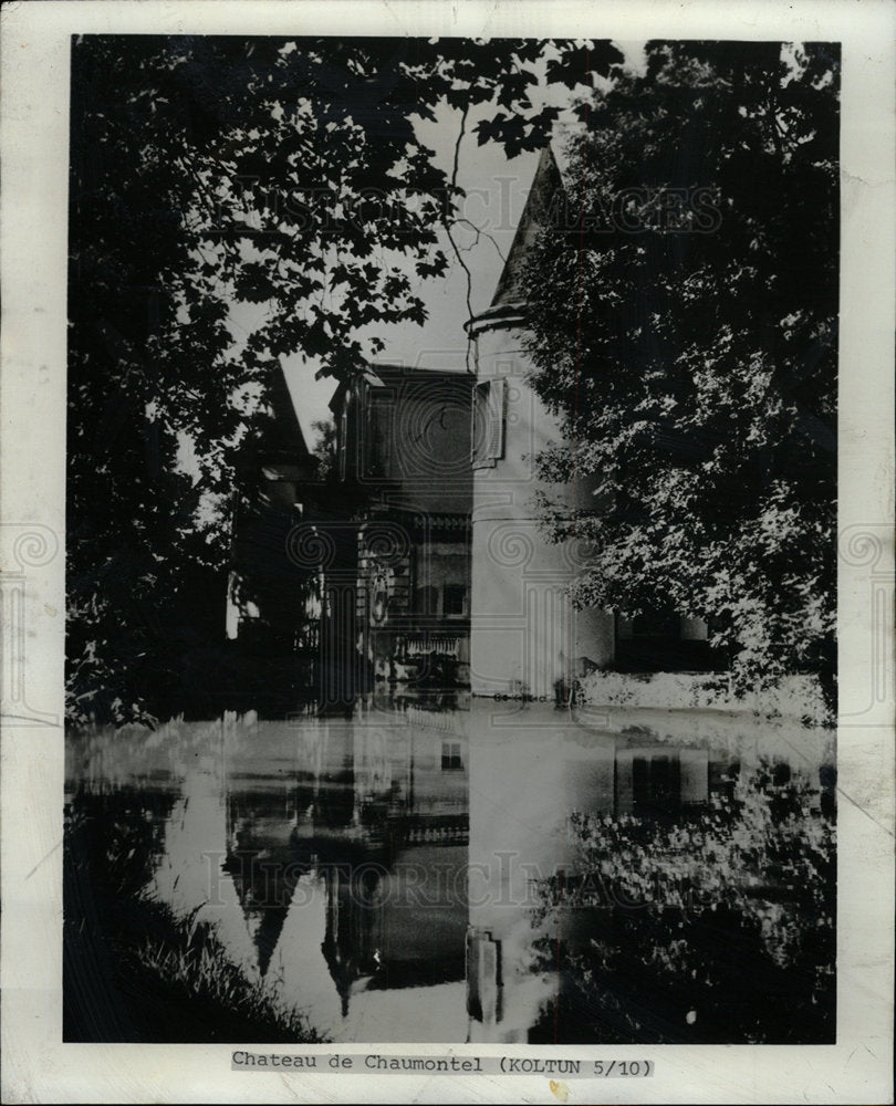 1970 Press Photo Chateau De Chaumontel France French - Historic Images