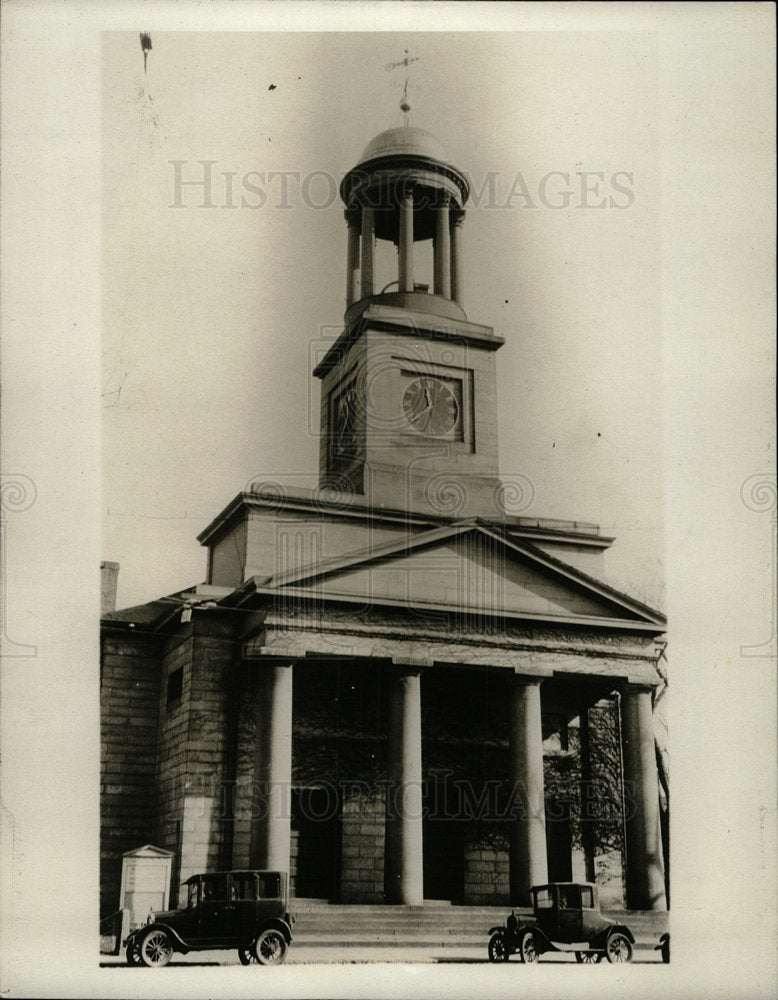 Press Photo The First Congregational Church Quincy, MA - Historic Images