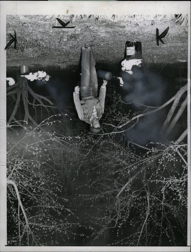 1958 Press Photo Orchard/Smudge Pot/Fruit/Wisconsin - Historic Images