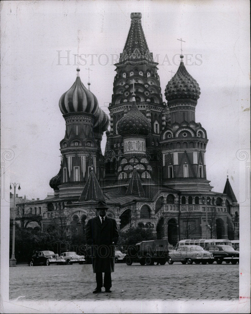 1958 Press Photo St. Basil&#39;s Cathedral Soviet Russia - Historic Images