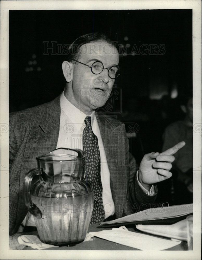 1938 Press Photo Congressional House Committee Fenlon - Historic Images