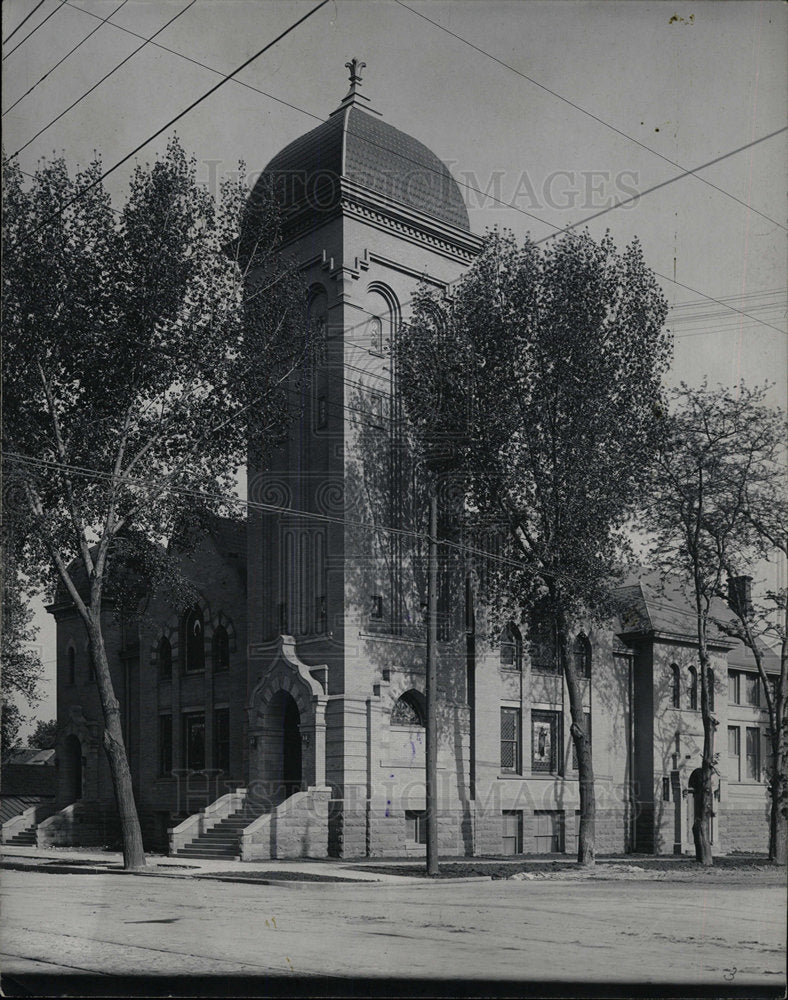 1963 Press Photo First Methodist Salt Lake City Utah - Historic Images