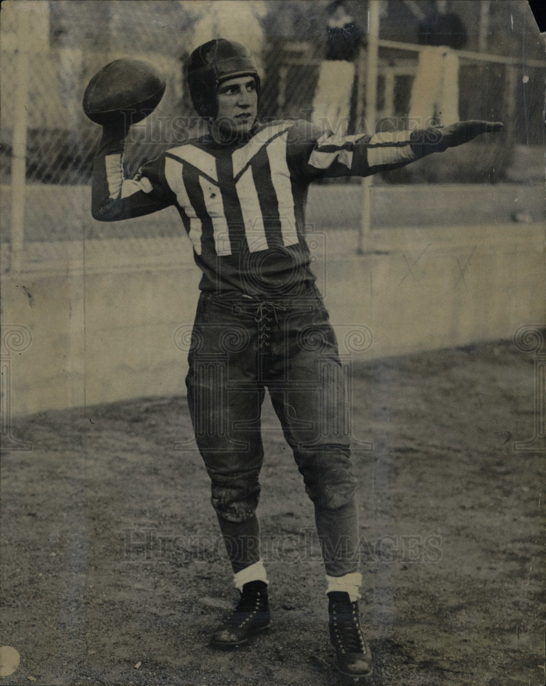 1934 Press Photo Frank Gentile Salida High Quarterback - Historic Images