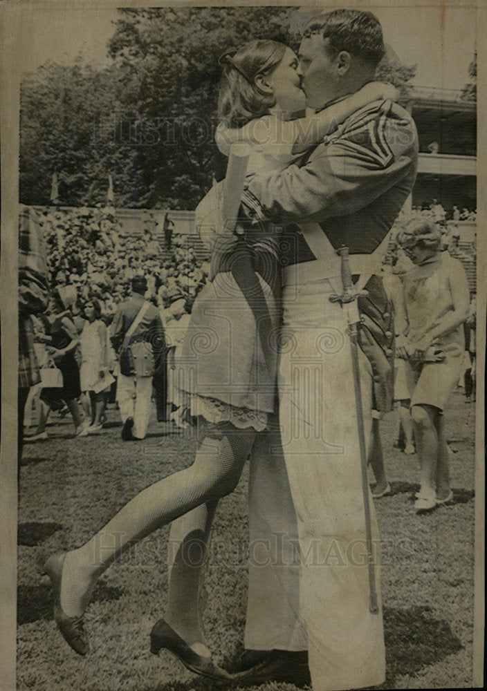 1967 Press Photo Myrtle Heery &amp; Robert Leaming Portney - Historic Images