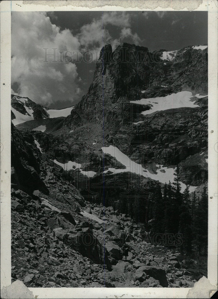 1939 Press Photo Notch Top Mt Rocky Mountain Nat Park - Historic Images